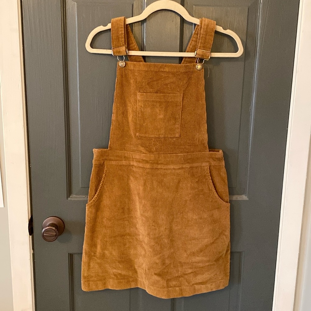 Umgee Brown Corduroy Dress